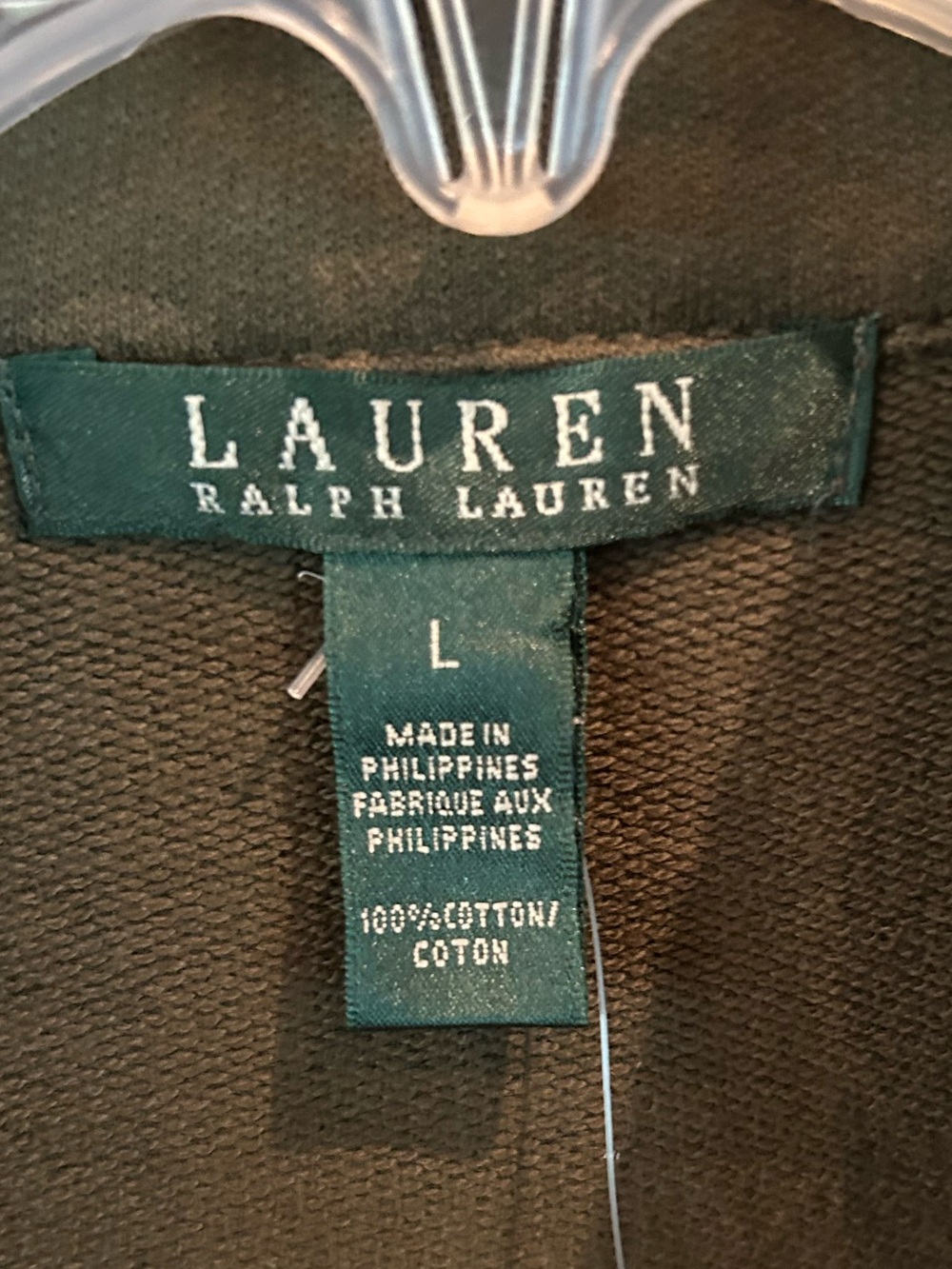 Lauren Ralph Lauren Loden Green Field Jacket - Picture 2 of 3